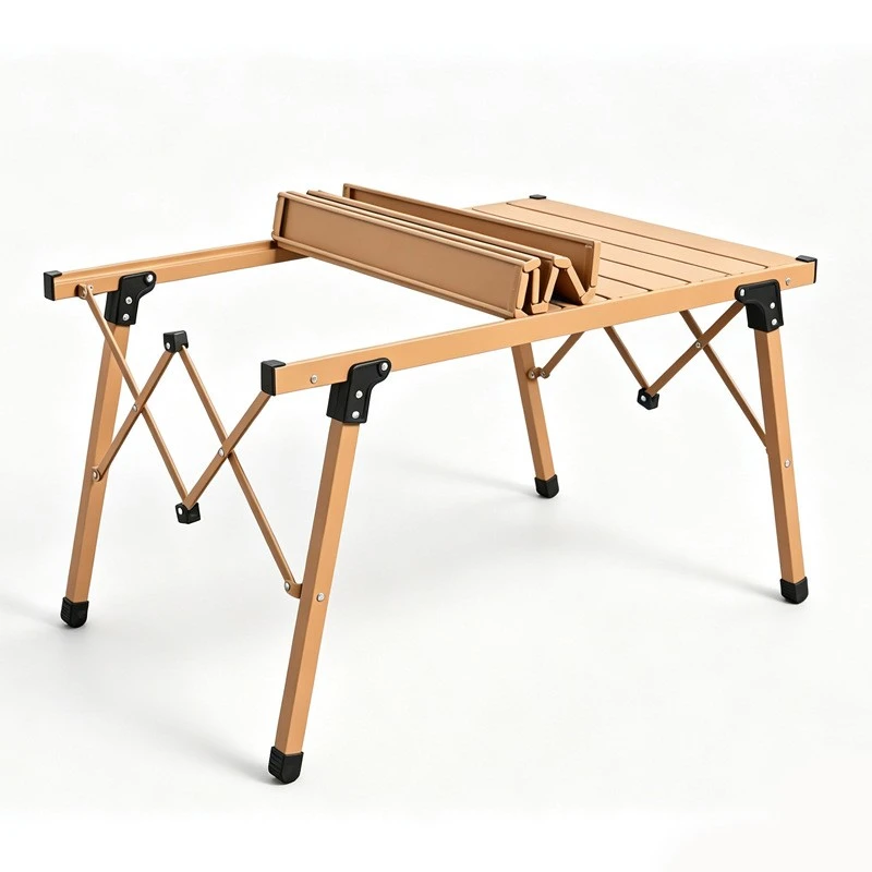Folding Metal Outdoor Dining Table factory