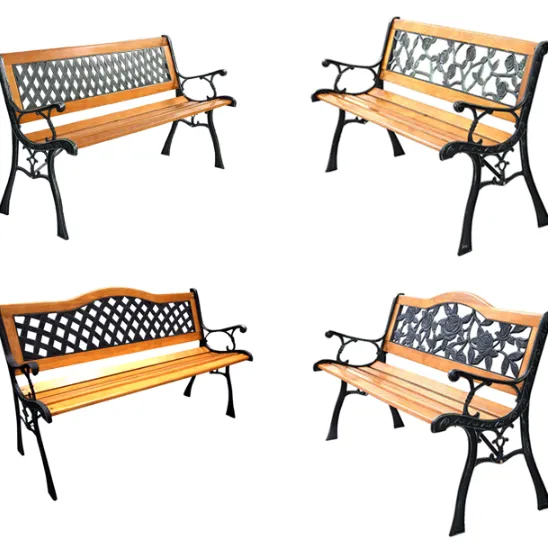 Solid Wood Park Benches Solid Wood Park Benches