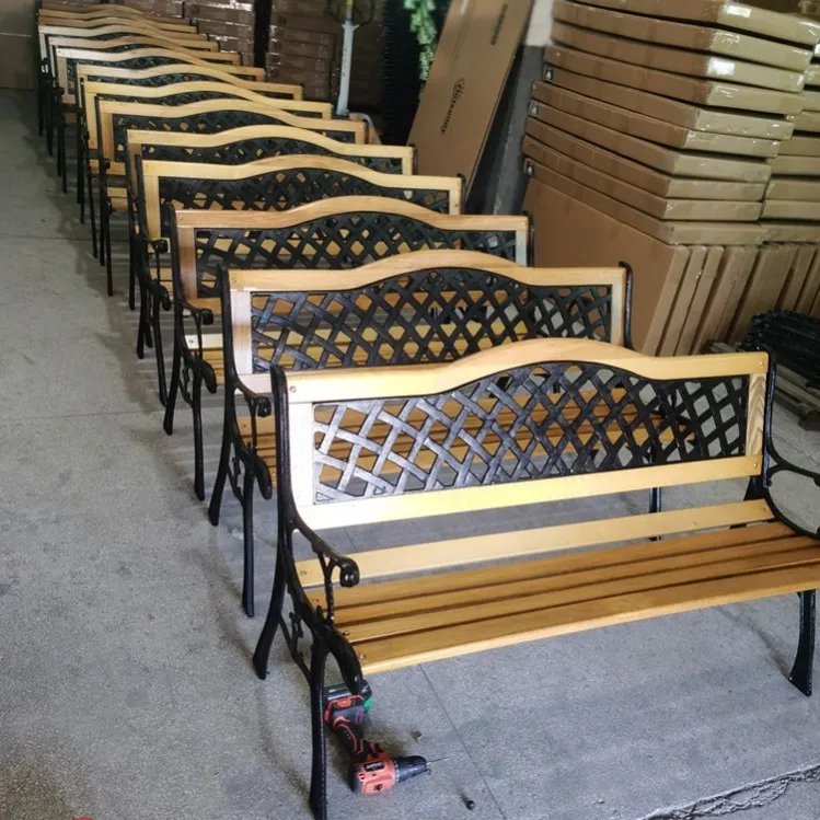 Solid Wood Park Benches Solid Wood Park Benches